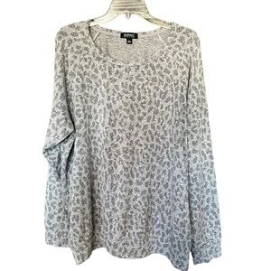 BUFFALO David Bitton-Animal Print Women's Long Sleeve Sweatshirt - Size …